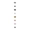 Hello Honey® 4ft. Brown Azure Bubbles Hand-Blown Glass Garland